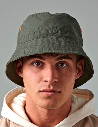 B-B84R-Recycled Polyester Bucket Hat
